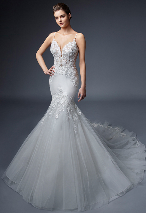 elysee selene wedding dress front view