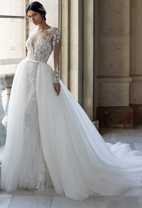 Pronovias ninfa overskirt