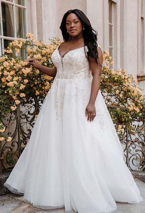 allure-couture-C620-front3 allure couture ballgown dress style C620 front posing outside