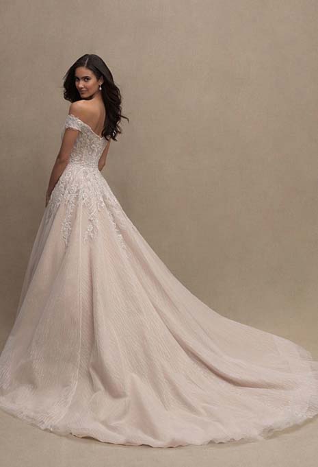 allure-couture-C620-train allure couture ballgown dress style C620 train