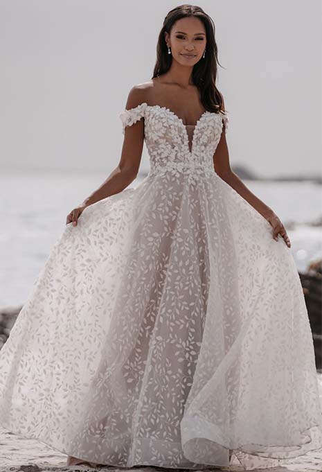 allure couture ballgown dress style C639 front