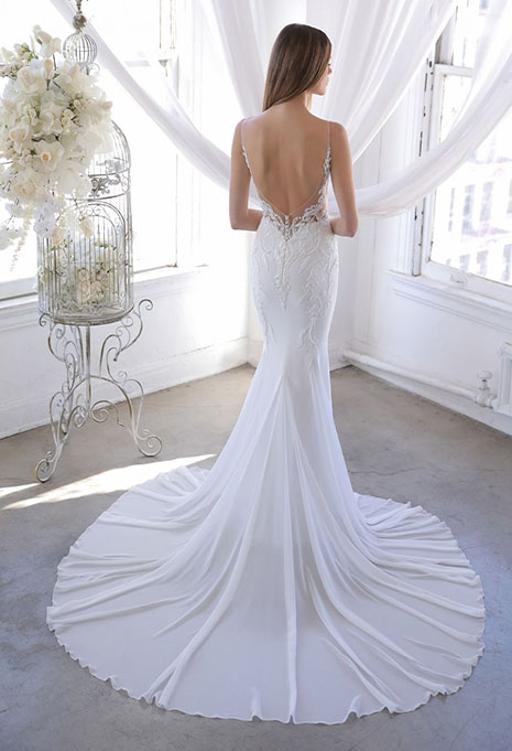 blue-olivette-dress-image-2 back of olivette gown