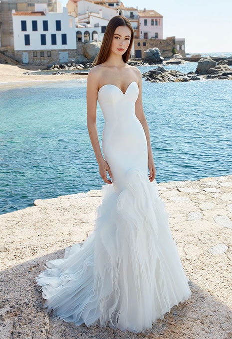 front view of Love Alyse wedding dress
