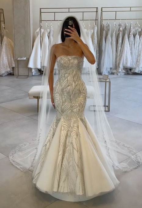 Stephen Yearick SY907 at karoza bridal in los angeles