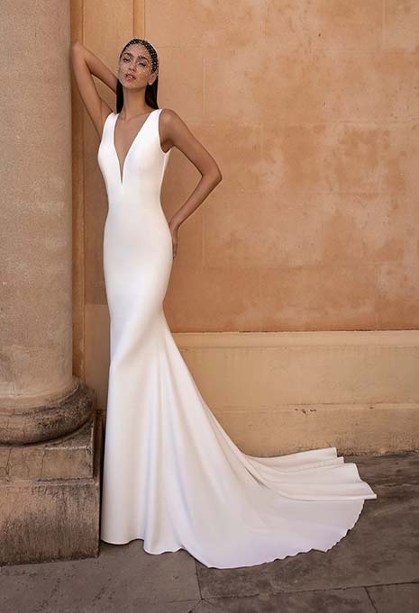 provnoias eureka style wedding gown