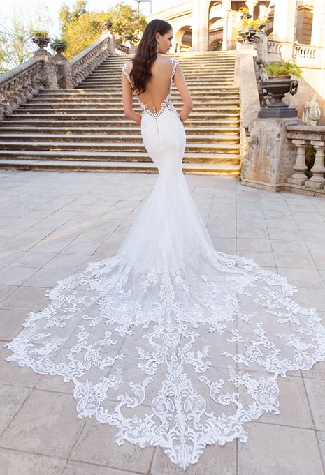elysee-marlene-dress-image-2 back view of Elysee Marlene dress