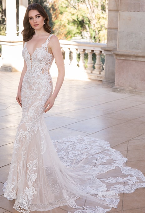 Elysee Valliere wedding dress