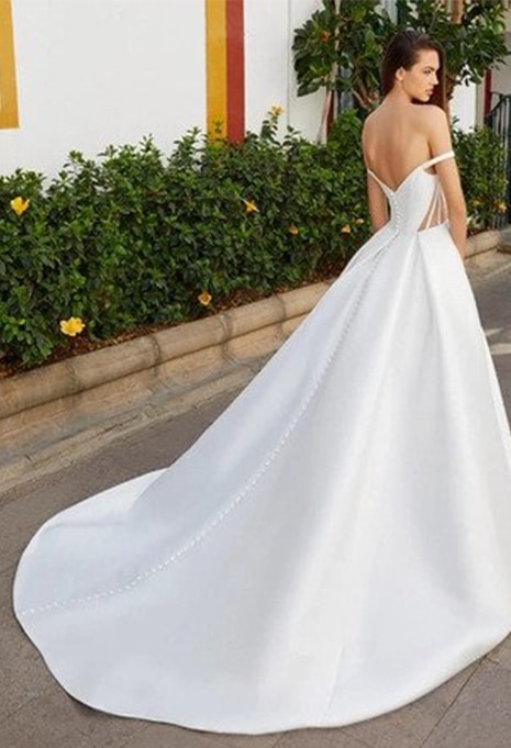 back side of love by enzoani beverly wedding dress