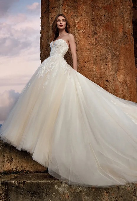 nicole milano wedding dress