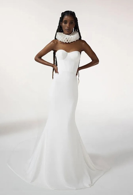 vera-wang-araya-dress-image-3 front view of Vera Wang Araya wedding dress