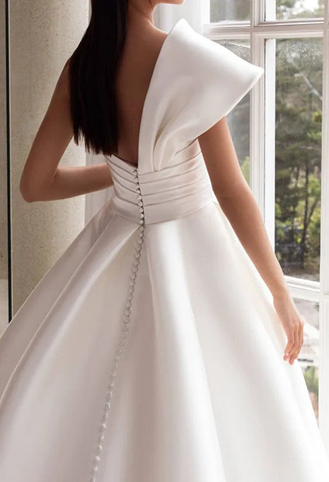 pronovias-sedna-dress-image-1 back view of Pronovias Sedna wedding dress