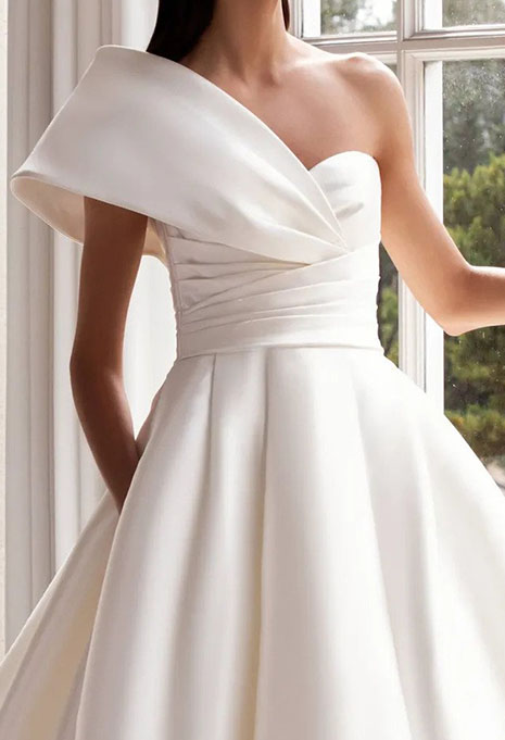 pronovias-sedna-dress-image-2 close-up of Pronovias Sedna wedding dress