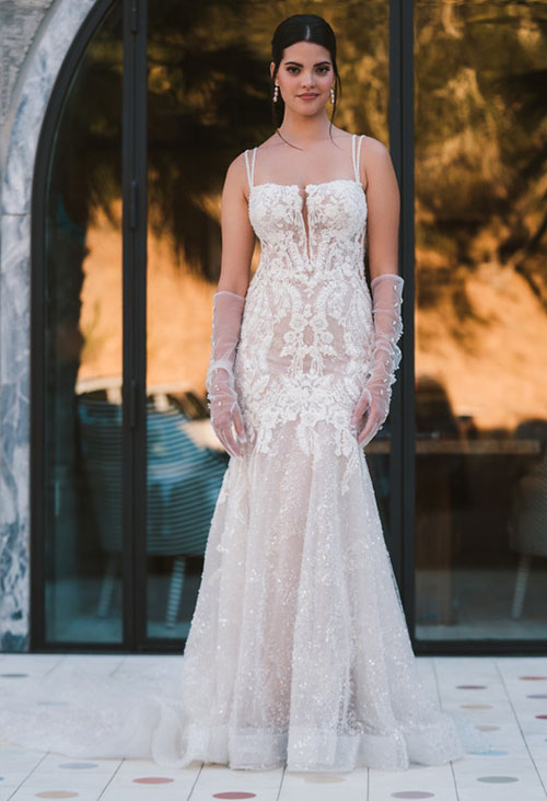 allure bridals c681 wedding gown style