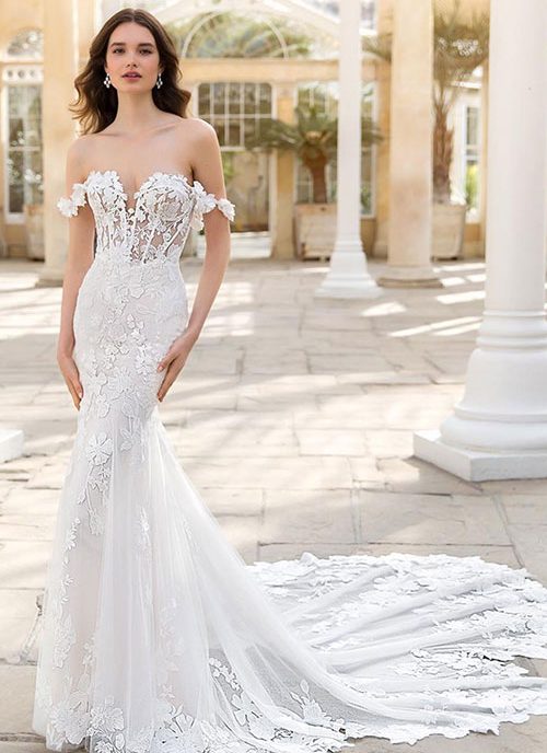 enzoani summer wedding gown