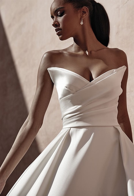 pronovias-landon-dress-image-4 close-up of Pronovias Landon wedding dress