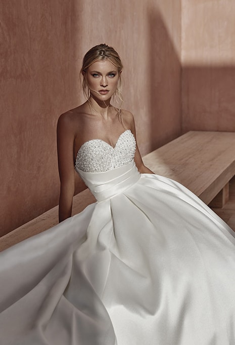 Pronovias Luise wedding dress