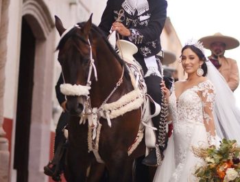 #KarozaBride:  Monica in the Élysée Savannah Gown