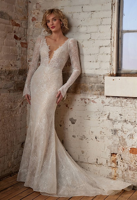 Calla Blanche Charlotte wedding dress