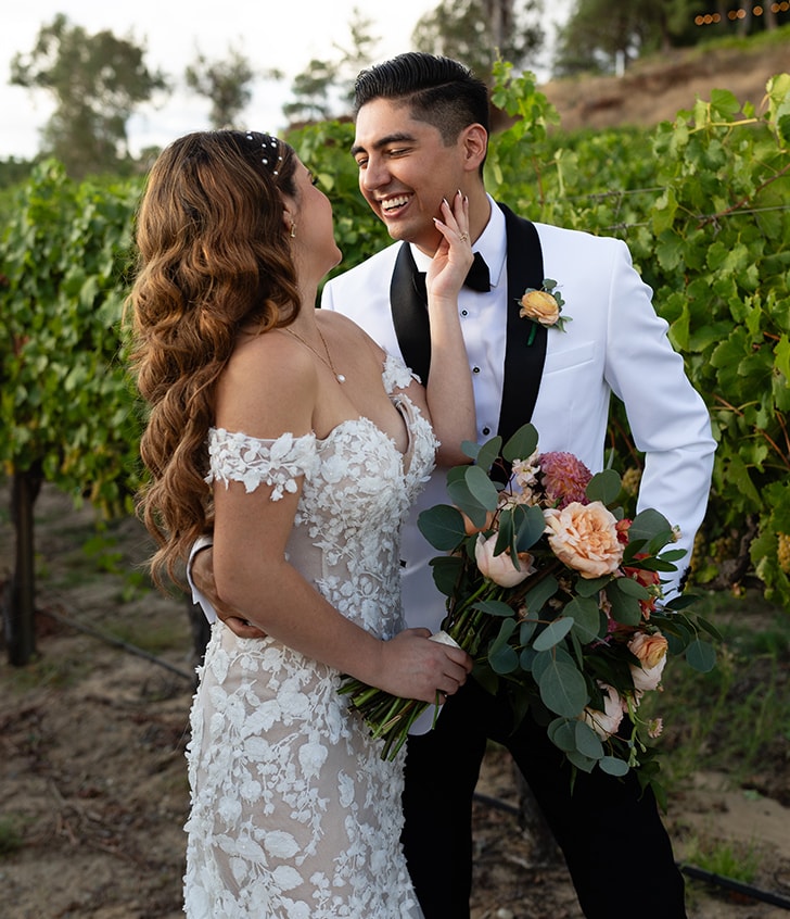 #KarozaBride:  Natalie in the Calla Blanche Loretta Gown