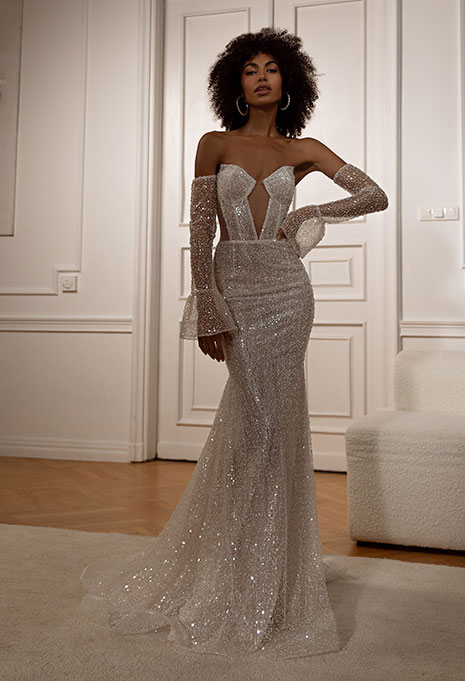 tina valerdi kristina wedding gown