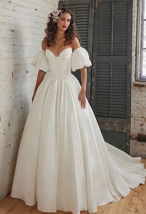 ​Calla Blanche Rhaenyra wedding dress with sleeves