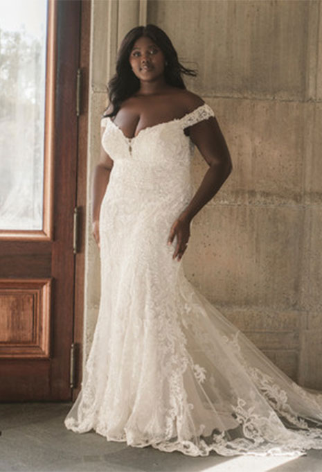 Allure Bridals Wedding Dress Full Body