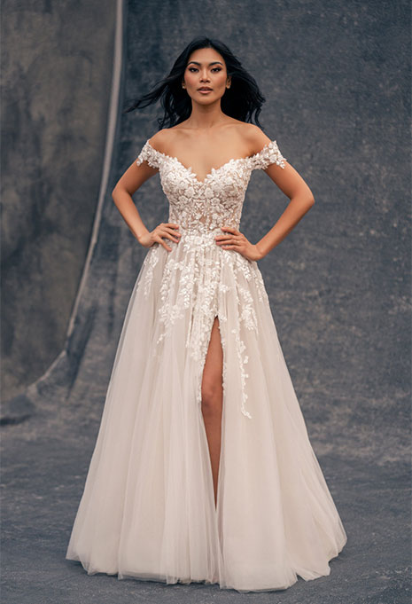 Front View of Allure Bridals - Wedding Dress
