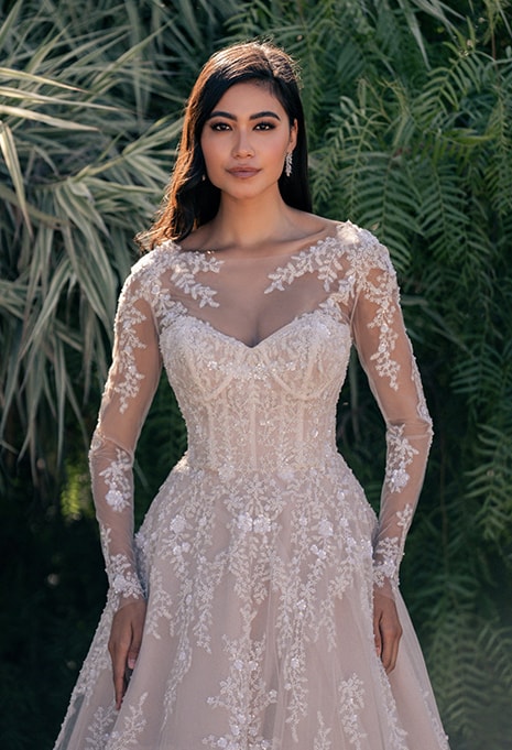 Allure Bridals C720 wedding dress front view