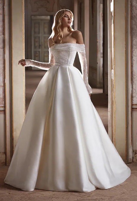 Nicole Milano Joane wedding dress