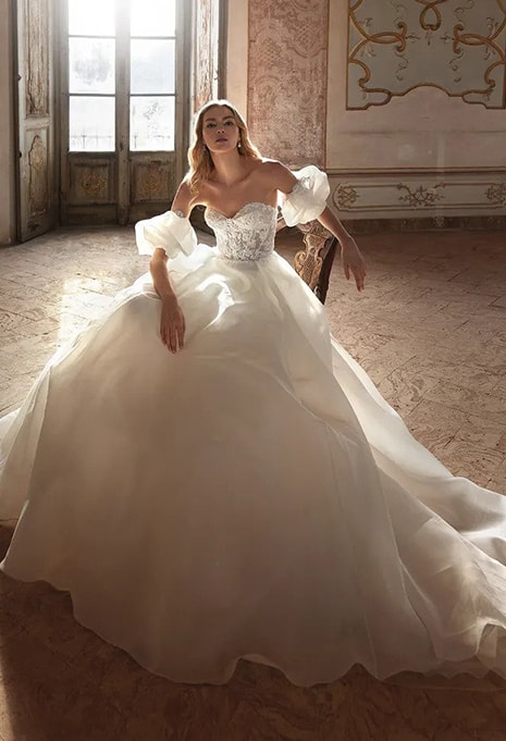 Nicole Milano Sharlina wedding dress