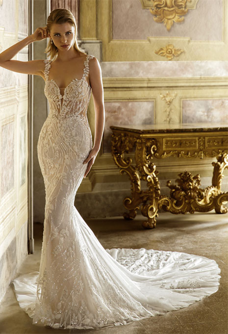 pen liv blythe wedding gown