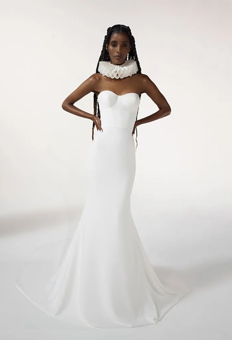 front view of Vera Wang Freda wedding dress