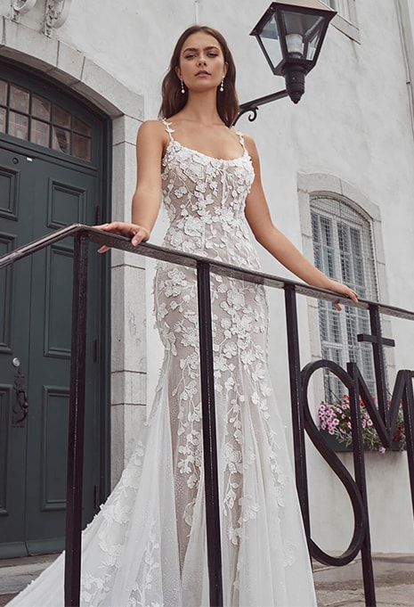 Calla Blanche Meysara wedding gown