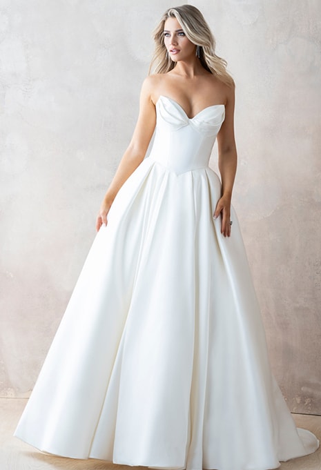 Allure Bridals Adelina wedding gown front view