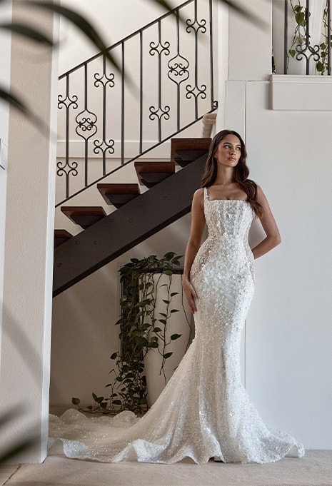 Blanche Bridal Bonnie wedding gown