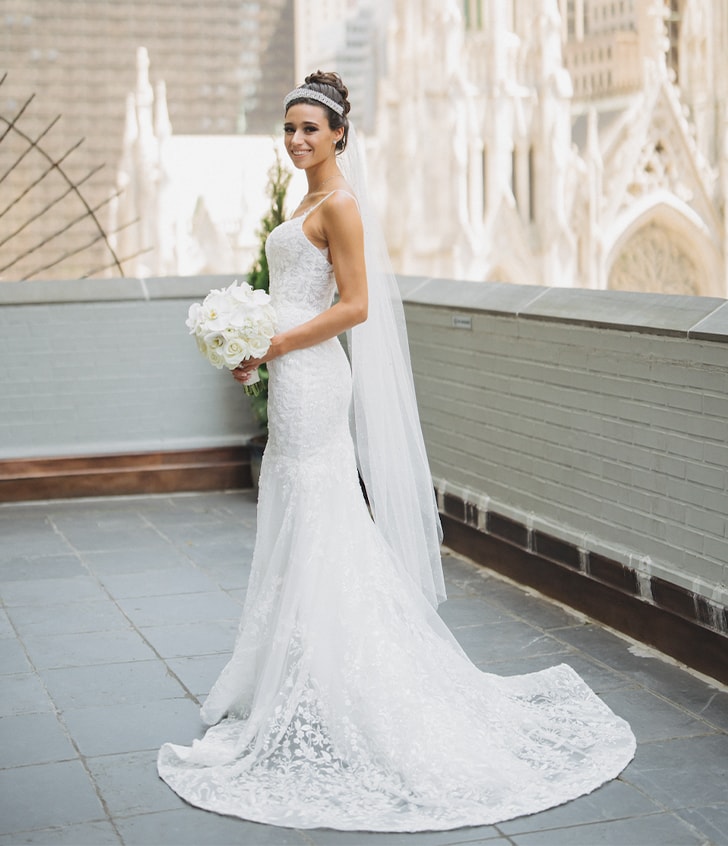 #KarozaBride:  Jaclyn in a Calla Blanche Mermaid Gown