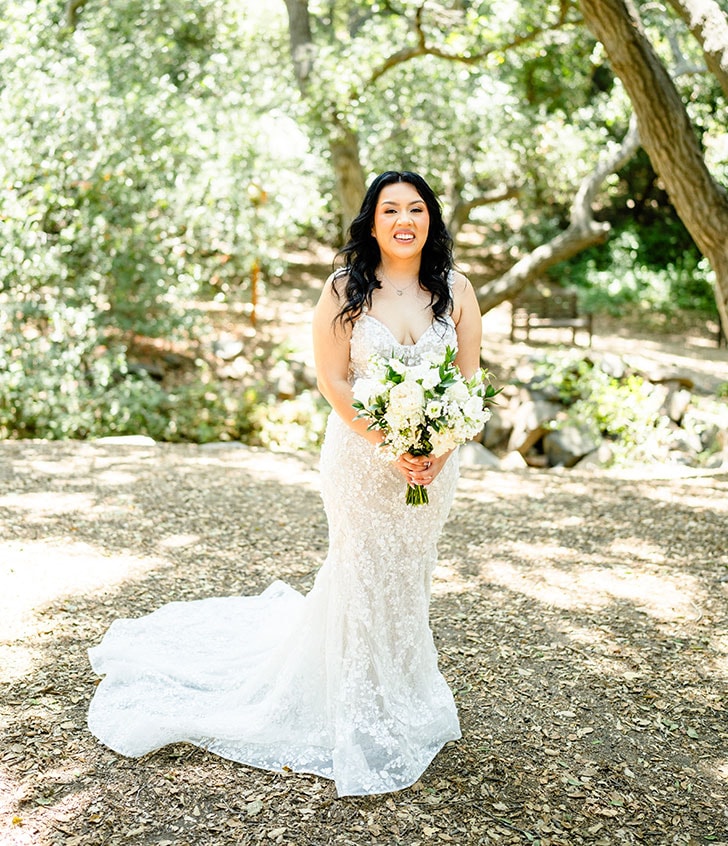 #KarozaBride:  Kelly in Calla Blanche Gown