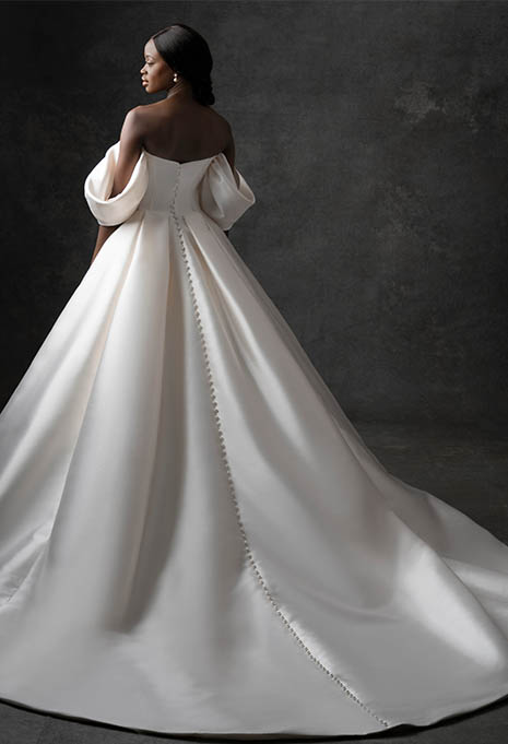 side view of Allure Bridals C740 wedding gown