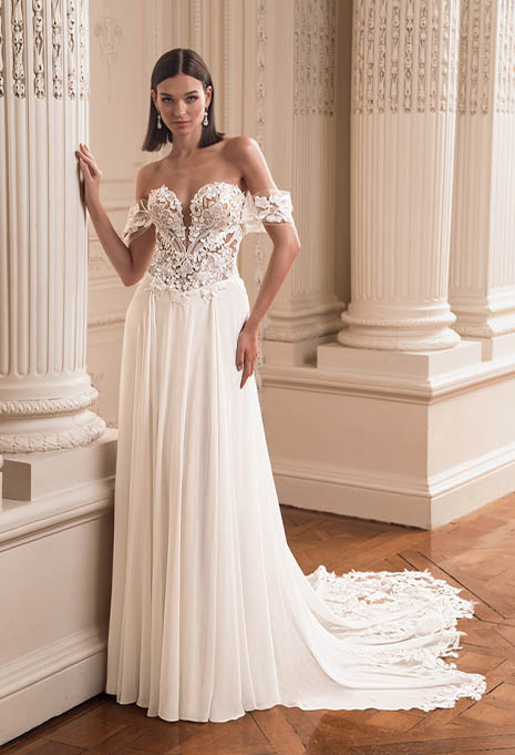 Élysée Firouze wedding gown