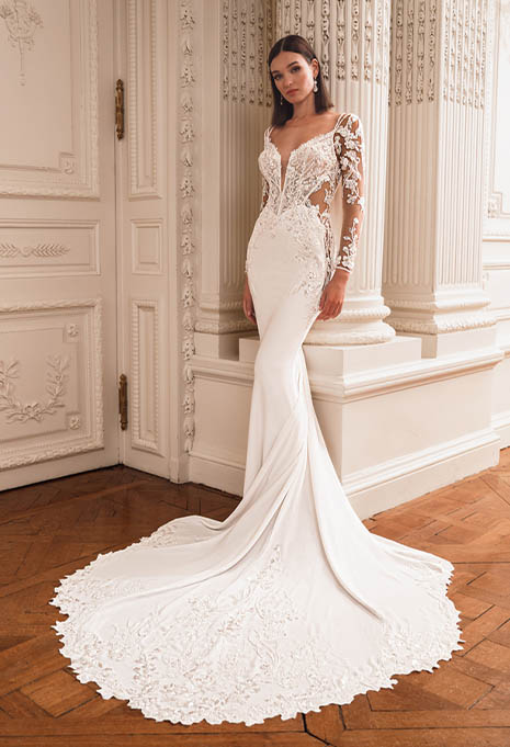 Élysée Flora wedding gown
