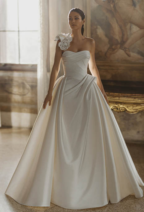 front view of PEN LIV Coco wedding gown