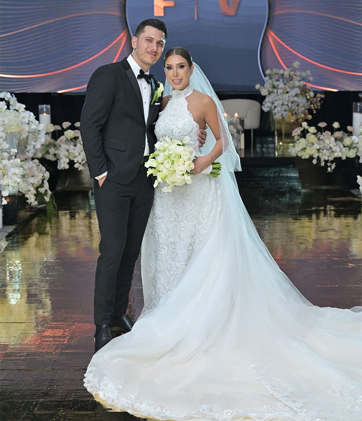 #KarozaBride:  Vally in Custom Wedding Gown
