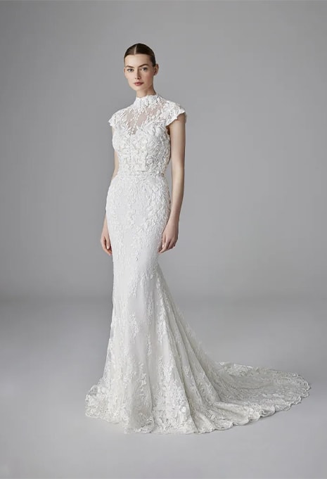 Pronovias Jena wedding gown front view