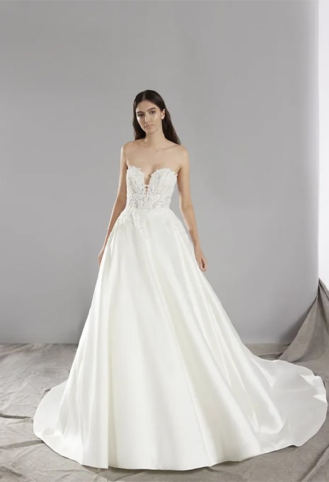 Pronovias Once wedding gown