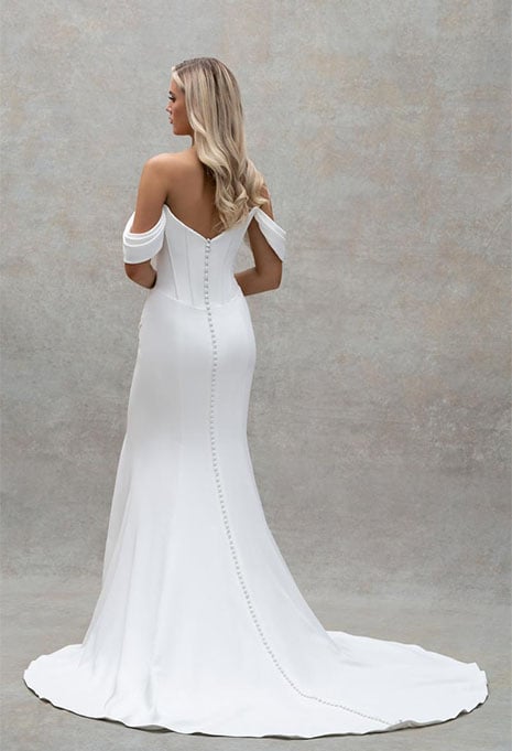 back view of Allure Bridals Minerva - NS wedding gown