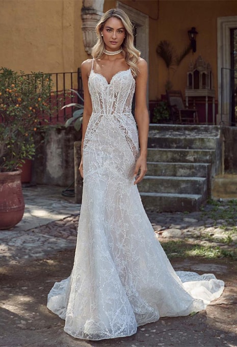 Calla Blanche Khelani wedding gown