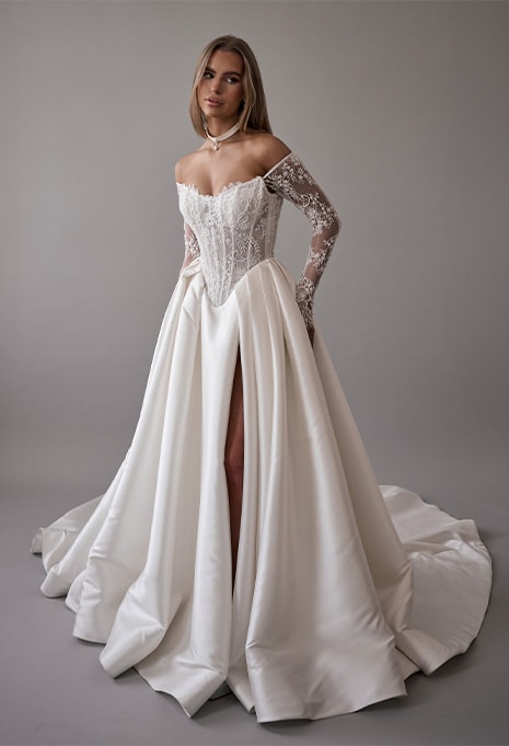 Blanche Bridal Daphne wedding gown