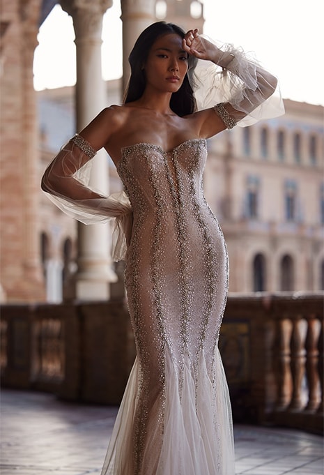 Julie Vino Sharon wedding gown