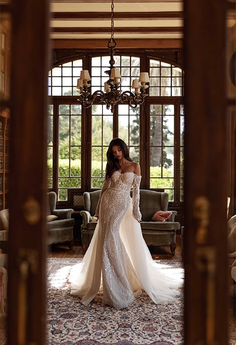 Tina Valerdi Peony wedding gown