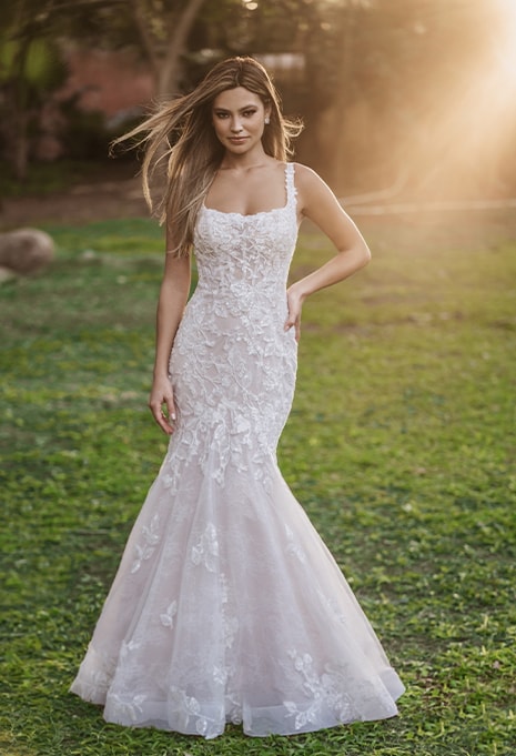 front view of Allure Bridals 9950 wedding gown